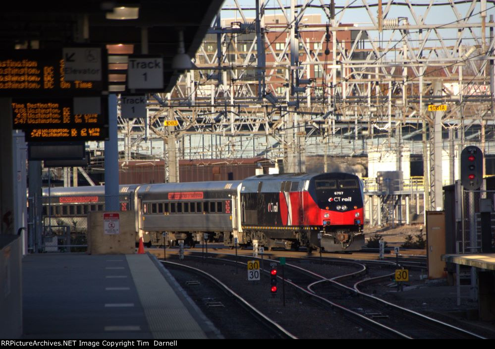 CDOT 6707 leaving town